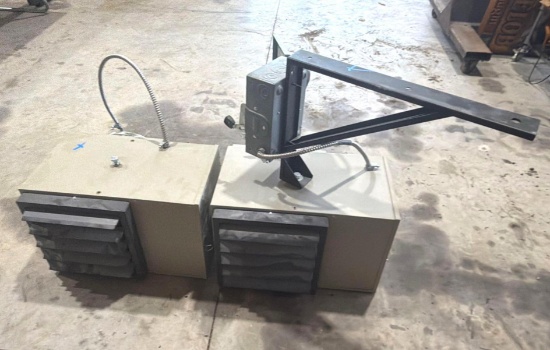 (2) Electric Shop Heaters - 208V - 2X MONEY