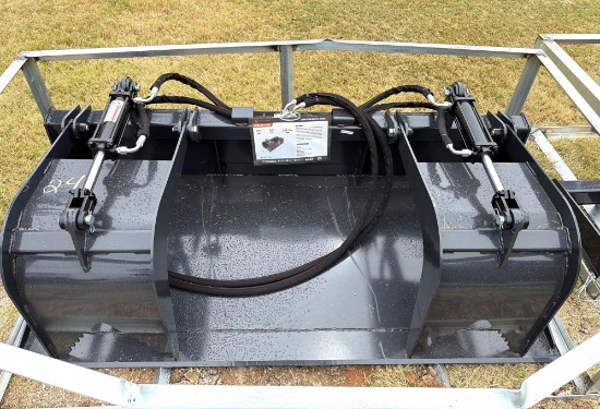 Wolverine 72 in. Skid Steer Grapple Bucket - Model GB-11-72W - New