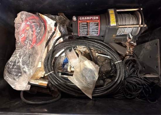 Champion 2,000 lb. ATV/UTV Electric Winch Kit