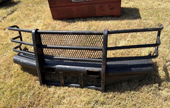 Heavy-Duty Front Bumper with Grille Guard for Chevrolet Pickup