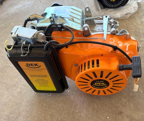 DEK 13 HP Gas Motor - New
