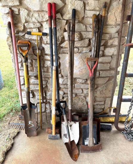 Lot of Misc. Yard & Landscaping Hand Tools