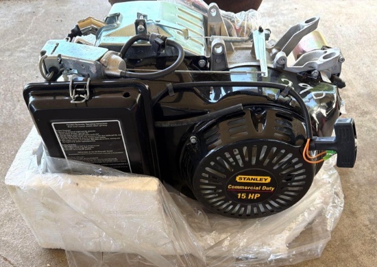 Stanley Commercial Duty 15 HP Gas Engine - New