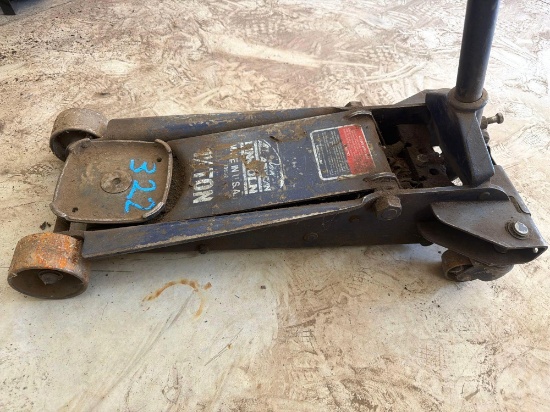 1-1/2 Ton Hydraulic Floor Jack - Made in USA
