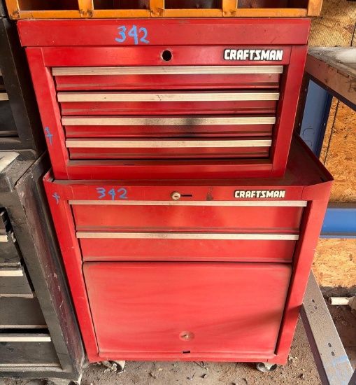 Steel Workbench with Wood Top & Storage Drawers - 66 in. x 27 in.