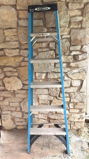 Werner 6 ft. Fiberglass Step Ladder
