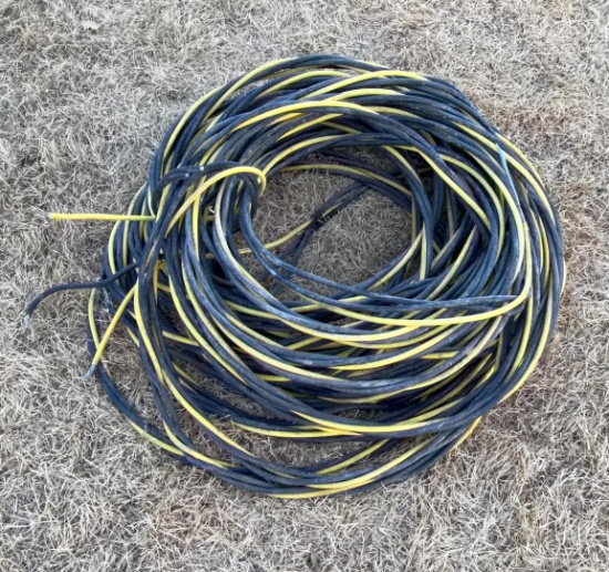 Lot of Assorted Aluminum Electrical Wire