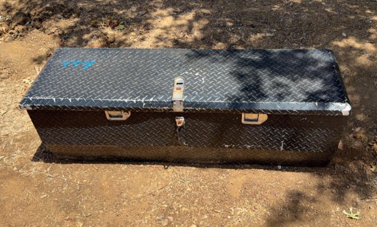 Black Diamond Plate Truck Tool Box