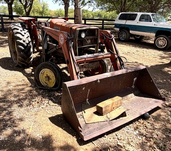 Massey Ferguson 255 Diesel Tractor with Front-End Loader