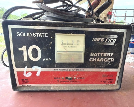 10 Amp Solid State Battery Charger