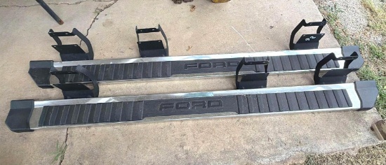 OEM Ford Super Duty Running Boards - Fits 2023-2025 F-350 - New Set