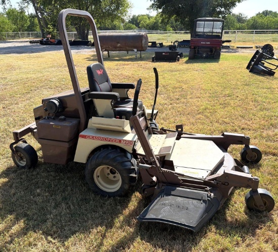 Grasshopper 722D Zero-Turn Diesel Mower - 52 in. Deck - Runs, Drives & Operates