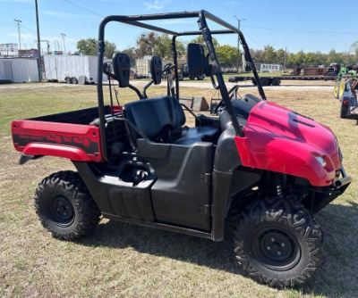2013 Honda Big Red MUV 700 4x4 UTV - 960 Hours - Cab Enclosure Included - Runs & Drives