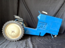 ERTL Ford 7740 pedal tractor, wide front, scale | Proxibid