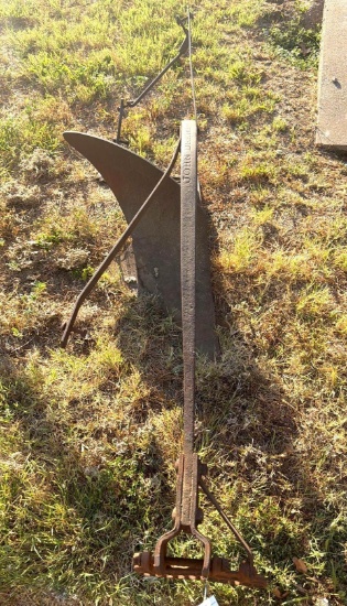 Vintage John Deere No. 191 Walking Plow - Steel Farm Implement