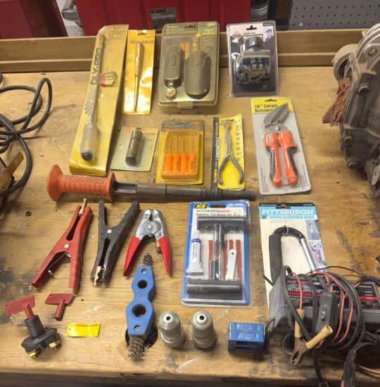 Automotive Electrical Parts and Shop Supplies - Many New in Package