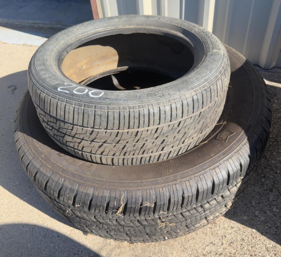 Lot of (2) Bridgestone and General Tires - Good Tread