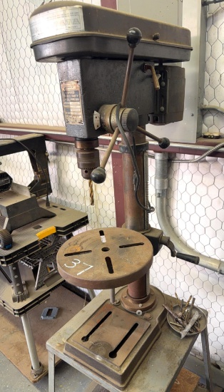 Guardian Power BDM-58-5S Drill Press on Rolling Stand