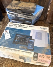 Sanitizer Gun and Wi-Fi Touchscreen Thermostat - Both New in Box