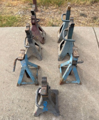 Seven Jack Stands - One Lot