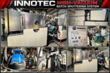 Innotec High-Vacuum Batch Sputtering System - PVD Thin-Film Deposition Equipment
