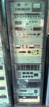 Industrial Scientific Equipment Rack - Manual Process Sequencing Boards - Power Control Boards