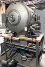 Varian 3125 Sputtering System -Stainless Steel Water-Cooled Vacuum Chamber - S-Guns & Diffusion P...