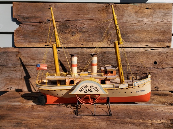 Tin Model Boat