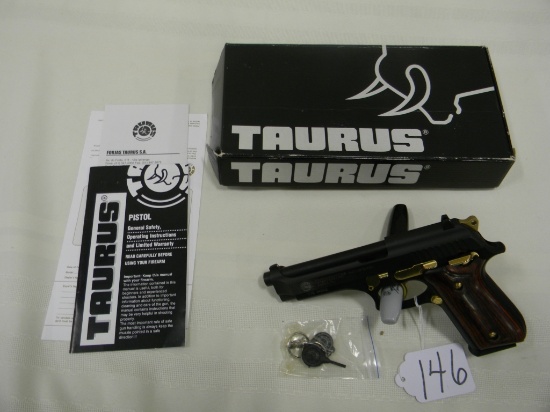 9MM TAURUS PT92 SEMI AUTO PISTOL IB #TTE14552