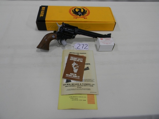 RUGER 44 CAL NEW MODEL BLACKHAWK REVOLVER #4652922
