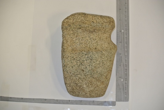 "3/4 GROVED AXE - GRANITE - KNOX CO FOUND BY LONNIE CAIN