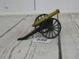 CAST OLD FORT NIAGRA CANNON W/BRASS BARREL