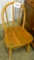 WOODEN BOW BACK CHILDS CHAIR