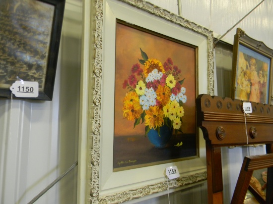 FRAMED ESSINGER PAINTING