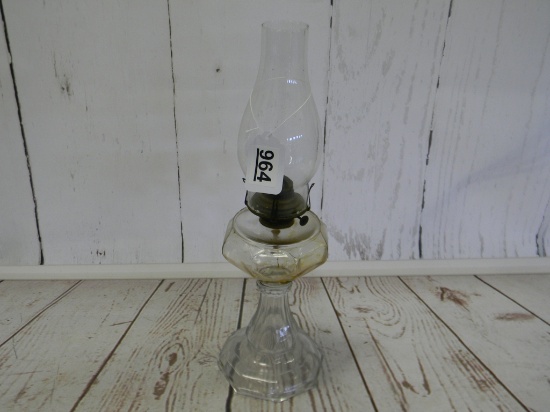 GLASS OIL LAMP