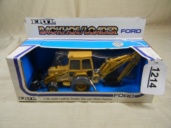 FORD TRACTOR BACKHOE 1/32 SCALE