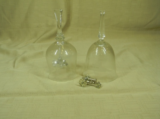 2 CRYSTAL BELL SCALE MODEL FORDSON TRACTORS