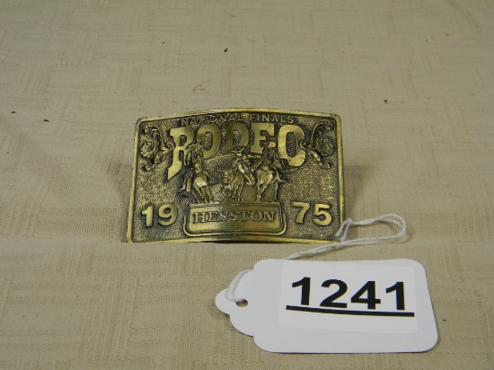 1975 HESSTON NFR BELT BUCKLE