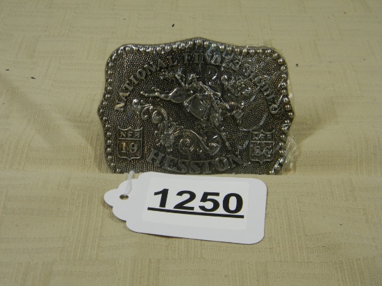 1986 HESSTON NFR BUCKLE