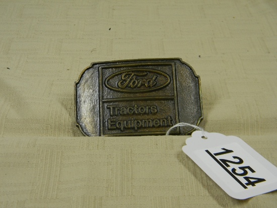 FORD TRACTORS EQUIPMENT BELT BUCKLE