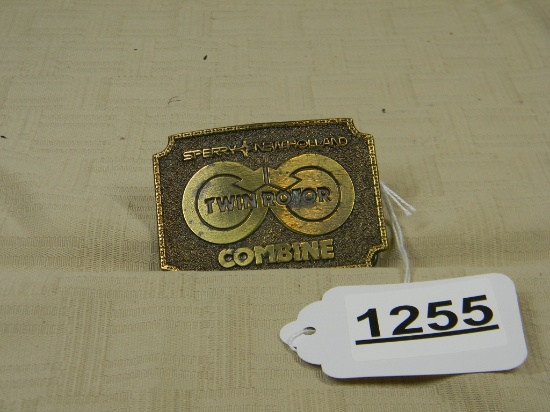 SPERRY NEW HOLLAND TWIN ROTOR COMBINE BELT BUCKLE