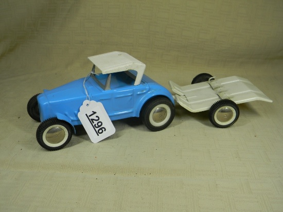 BUDDY L BLUE ROADSTER