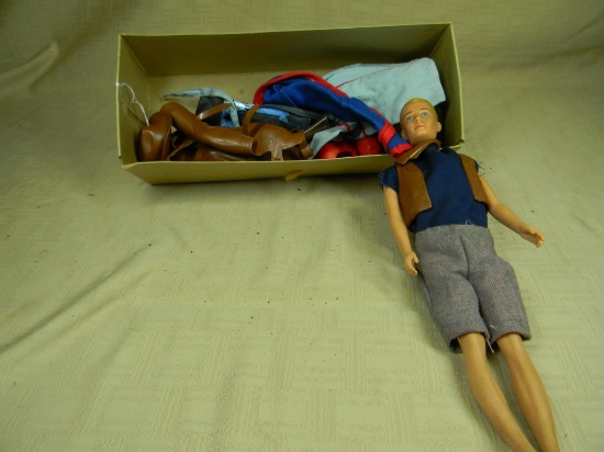 KEN DOLL W/ ACCESSORIES