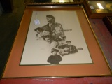 ELVIS PRESLEY PICTURE SIGNED BY CHAPLIN