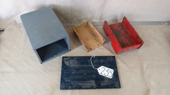 FLAT WITH MISC TONKA PARTS