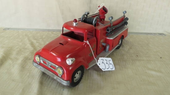 1957 TONKA PUMPER WITH HYDRANT