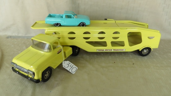 1960 TONKA CAR CARRIER WITH FORD RANCHERO
