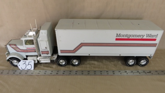 NYLINT MONTGOMERY WARD TRACTOR TRAILER