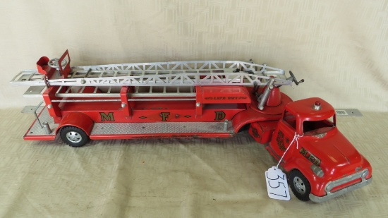 1954 TONKA MOUND FIRE DEPT FIRST YEAR LADDER