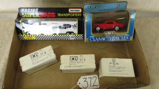 FLAT W/ MISC TOY CARS AND TRACTORS